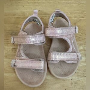 Carter's Glittery Pale Pink Baby Girl’s Sandals